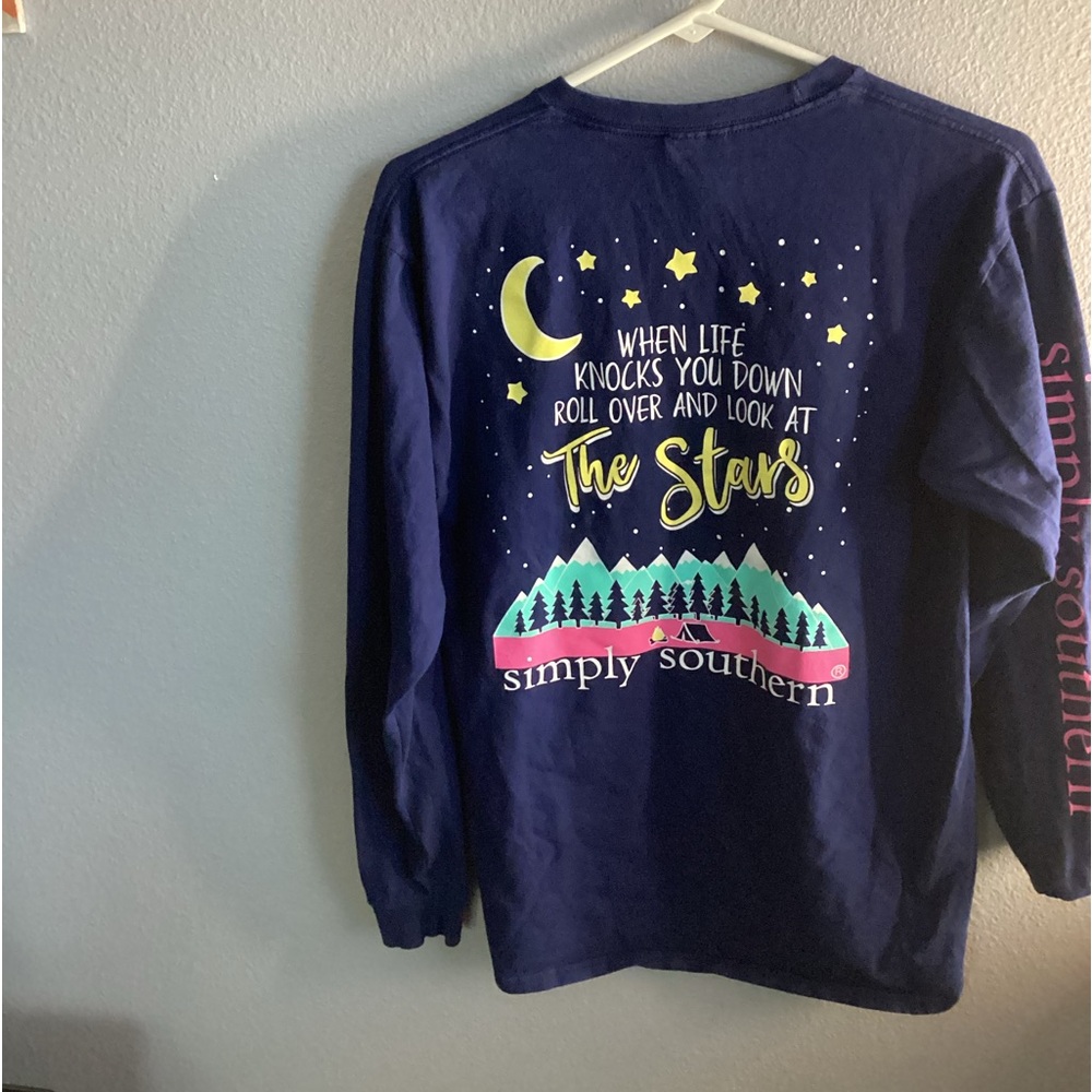 Long sleeved simply southern tee